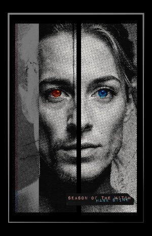 Season of the Witch by Hank Stine — Book Cover, Halftone Portrait, New Essex House